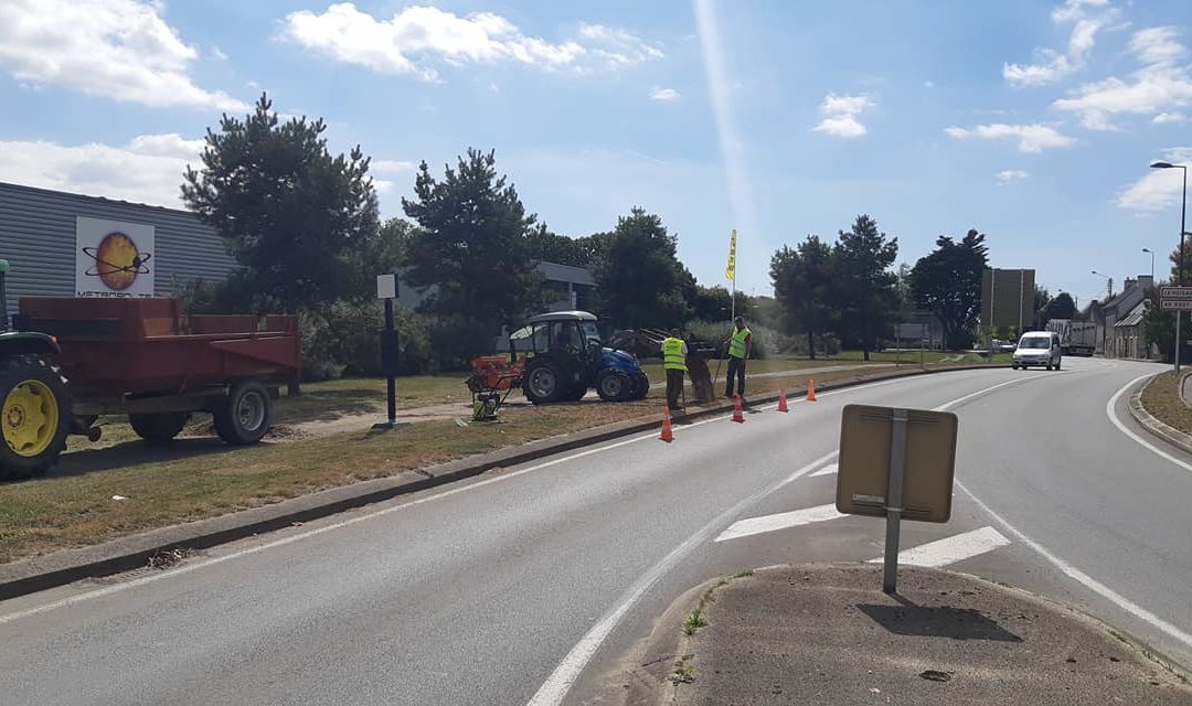 Terrassements  divers. Réalisation de surfaces pié…